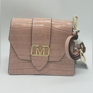 1491- Maga Milano Crossbody Bag Genuine Italian Leather NWT